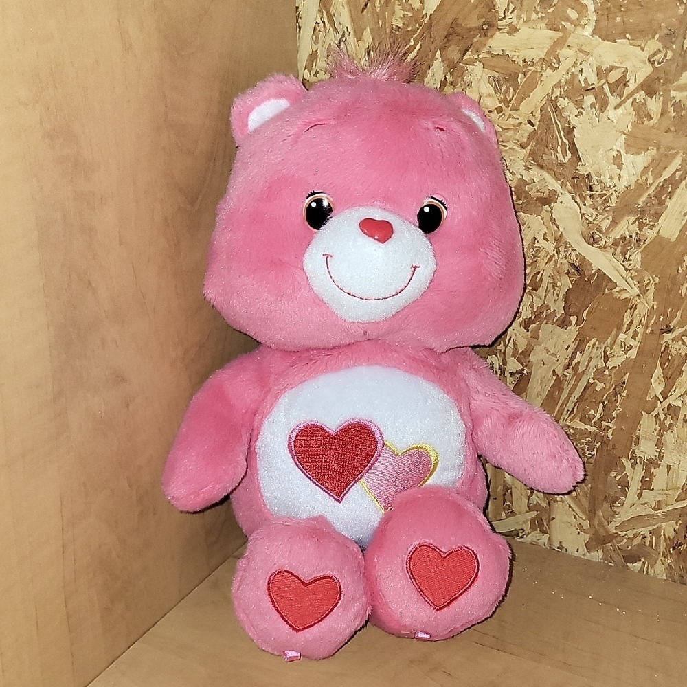 Pink Plush Bear Toy